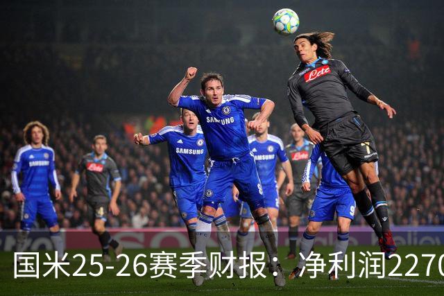 国米25-26赛季财报：净利润2270万欧，营收5.18亿创第二高纪录
