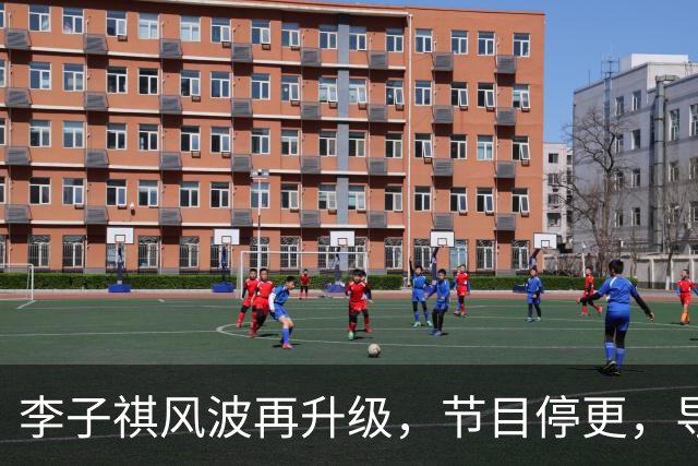 李子祺风波再升级，节目停更，导师黑料被扒，被举报剽窃论文撤稿
