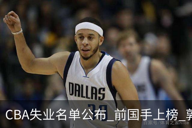 CBA失业名单公布 前国手上榜 郭艾伦拒绝退役 邱彪爱将尴尬